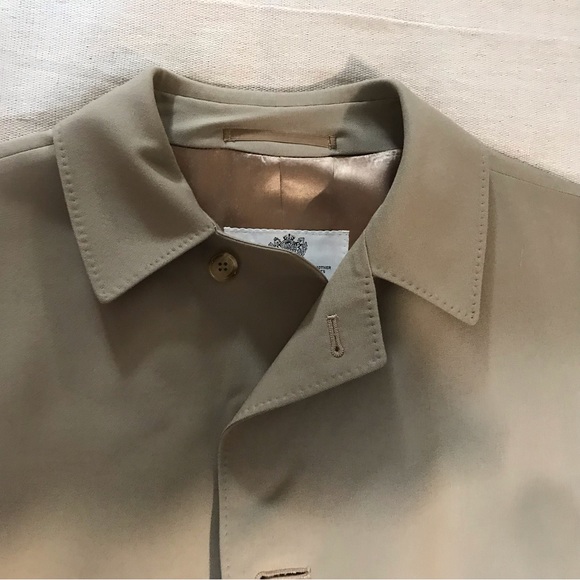 Aquascutum Hardwicke Wool Rainproof Trench Coat (40R) - Picture 3 of 10